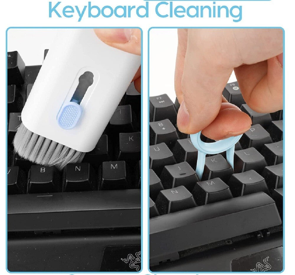 7 in 1 Keyboard Cleaning Kit Screen Brush Earphone Cleaner Dust Tool Laptop