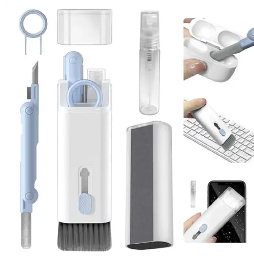 7 in 1 Keyboard Cleaning Kit Screen Brush Earphone Cleaner Dust Tool Laptop