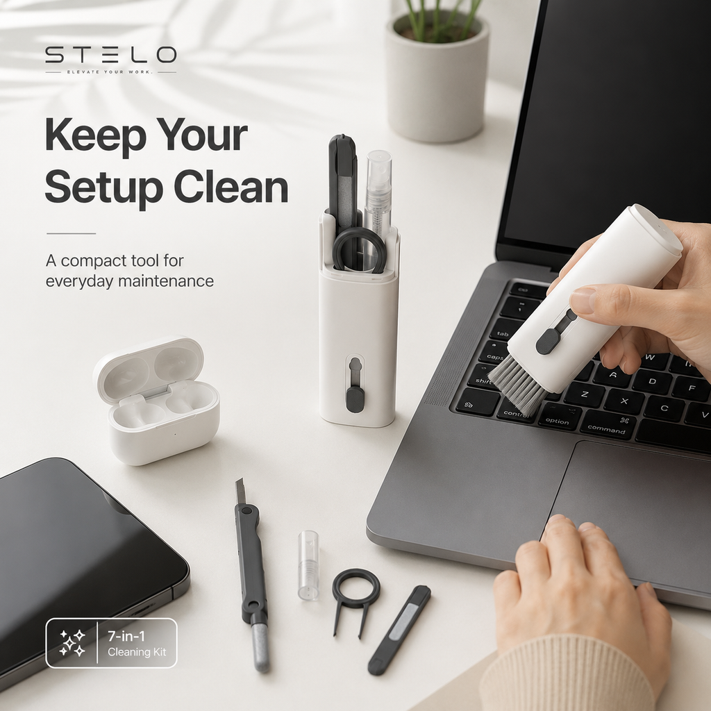 Stelo 7-in-1 Laptop Cleaning Kit