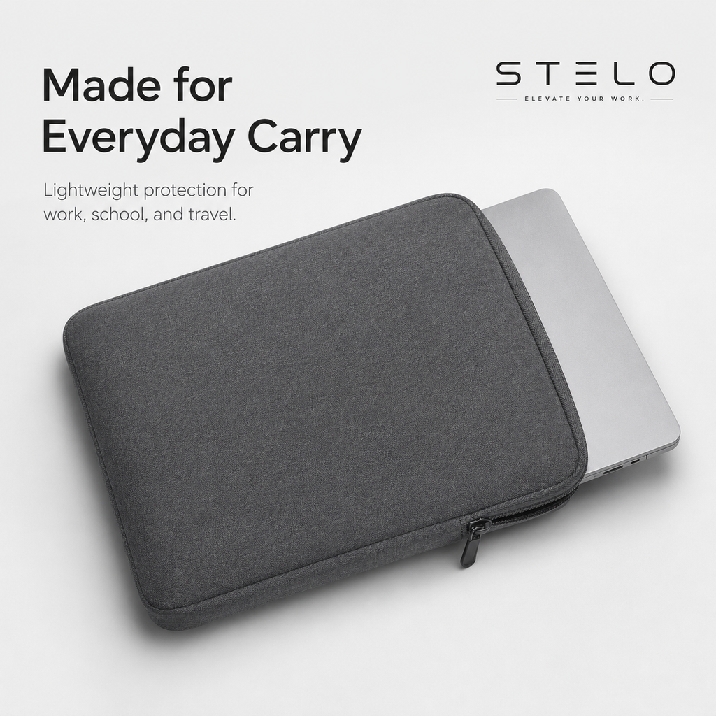 Stelo Waterproof Padded Laptop Sleeve