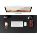 The Stelo Leather Desk Mat — Premium PU Leather Desk Pad & Oversized Mouse Pad | Non-Slip, Waterproof