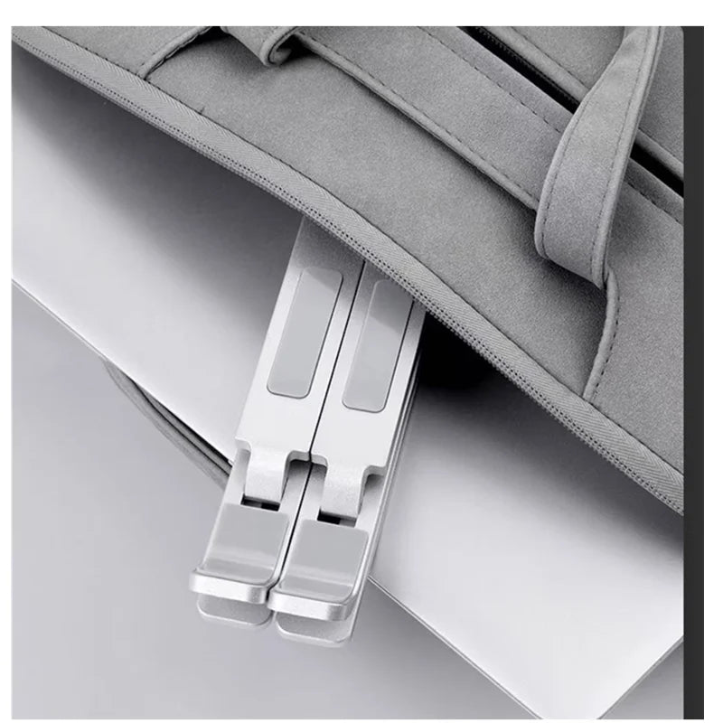 Stelo Ergonomic Laptop Stand — Adjustable Aluminum Riser for 10