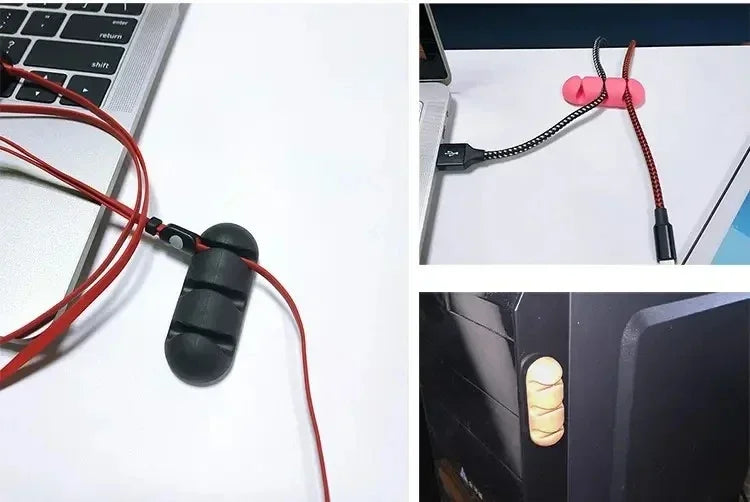 The Stelo Silicone Cable Holder
