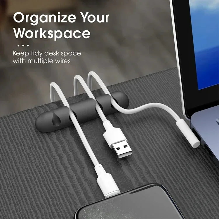The Stelo Silicone Cable Holder